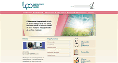 Desktop Screenshot of parqueoronolab.com.ar