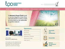 Tablet Screenshot of parqueoronolab.com.ar